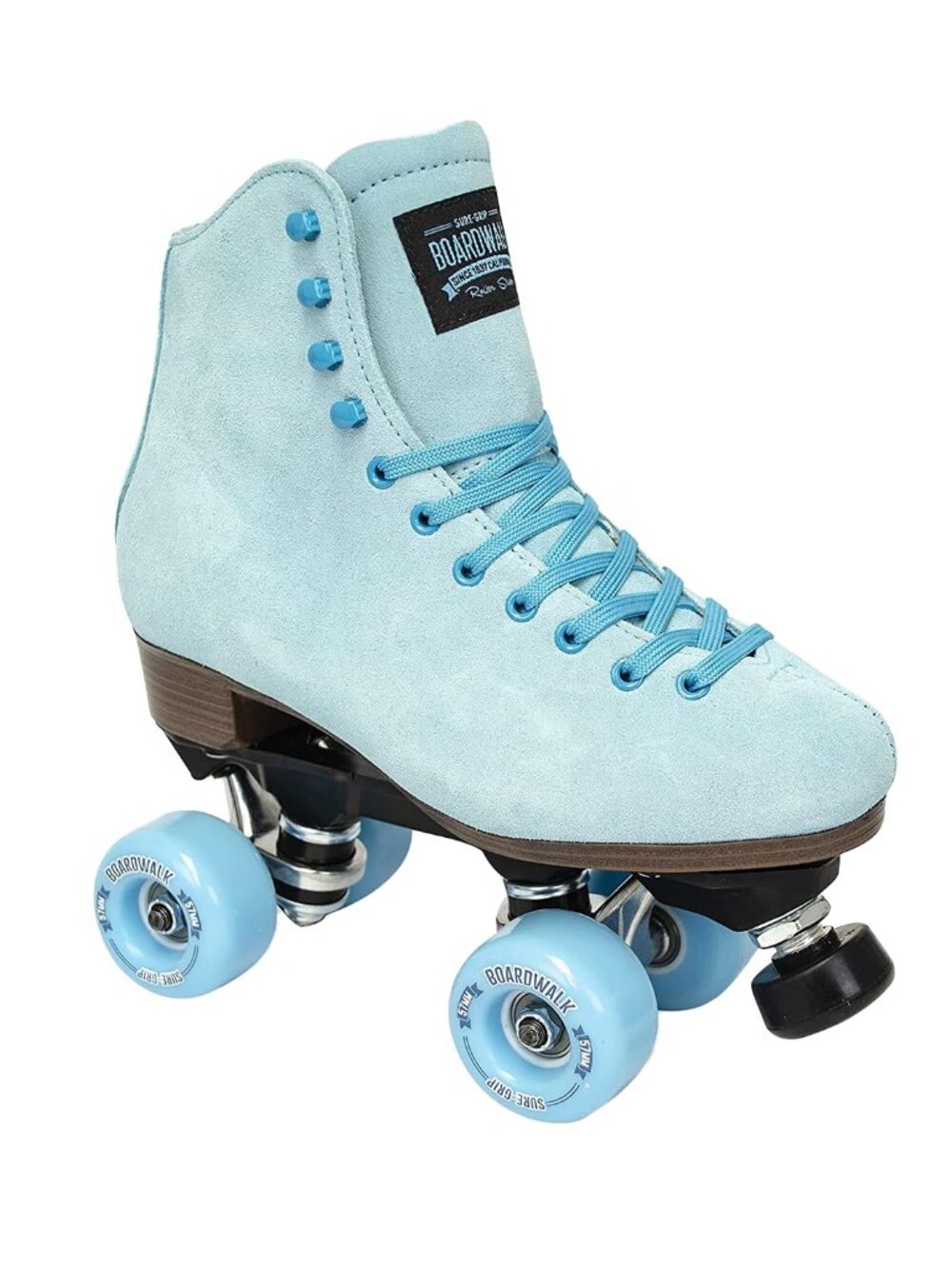 Sure-Grip Boardwalk Unisex Outdoor Roller Skates Material of Leather 9W
